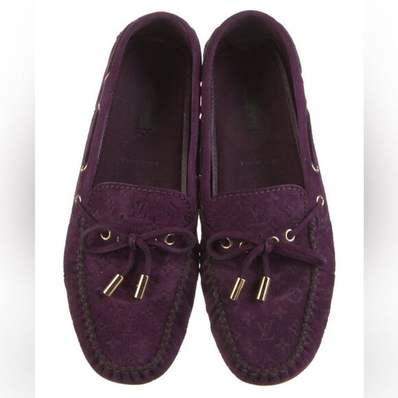Louis Vuitton Suede Flats - Picture 2 of 5